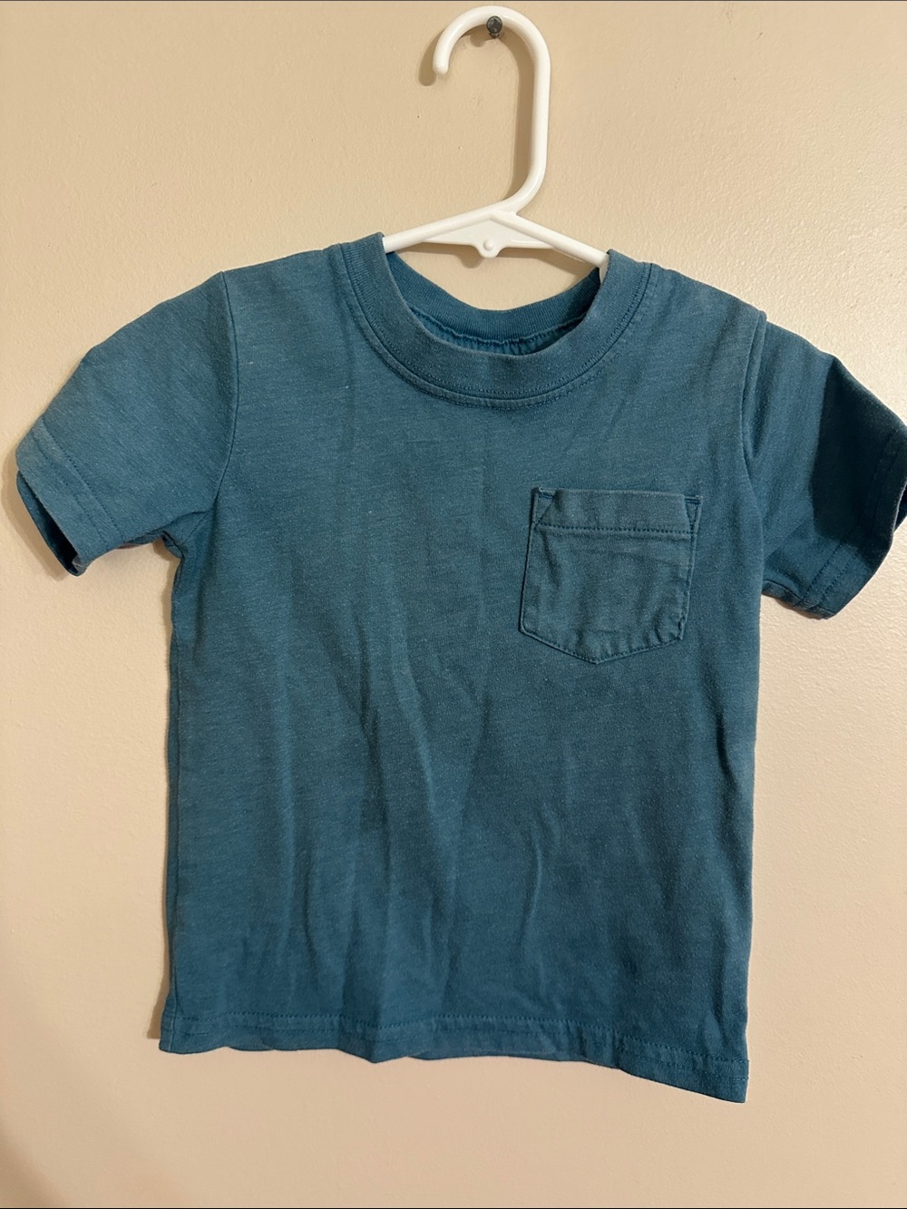 Kids Teal Short-Sleeve Pocket Tee - carters